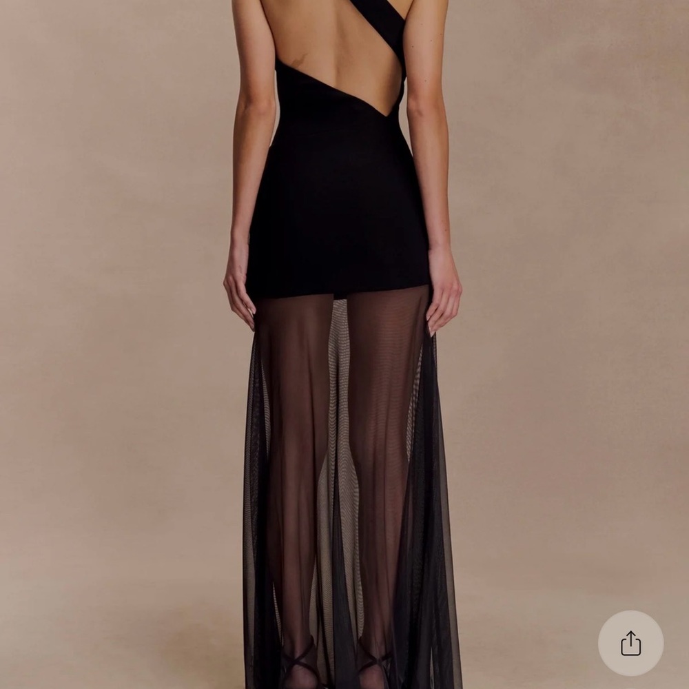 Vashi Cut Out Maxi Mesh Dress - Picture 4 of 4
